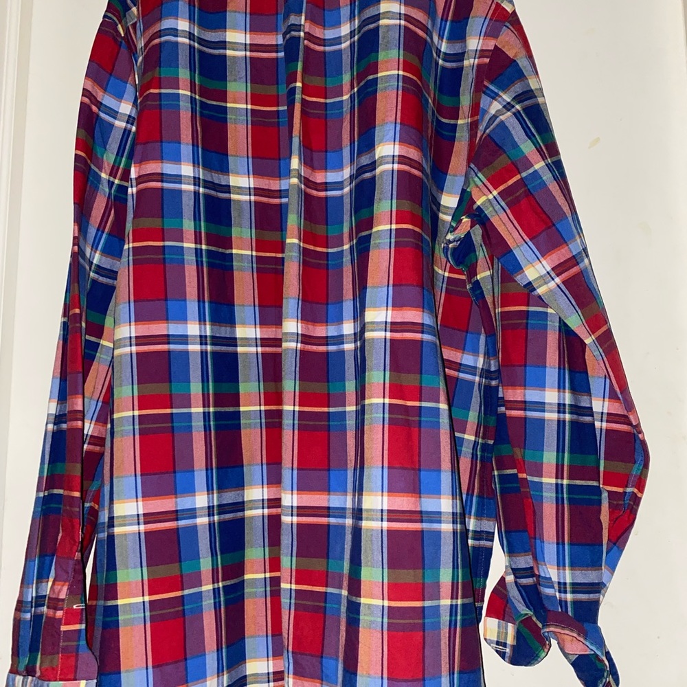 Plaid Button Down - image 3
